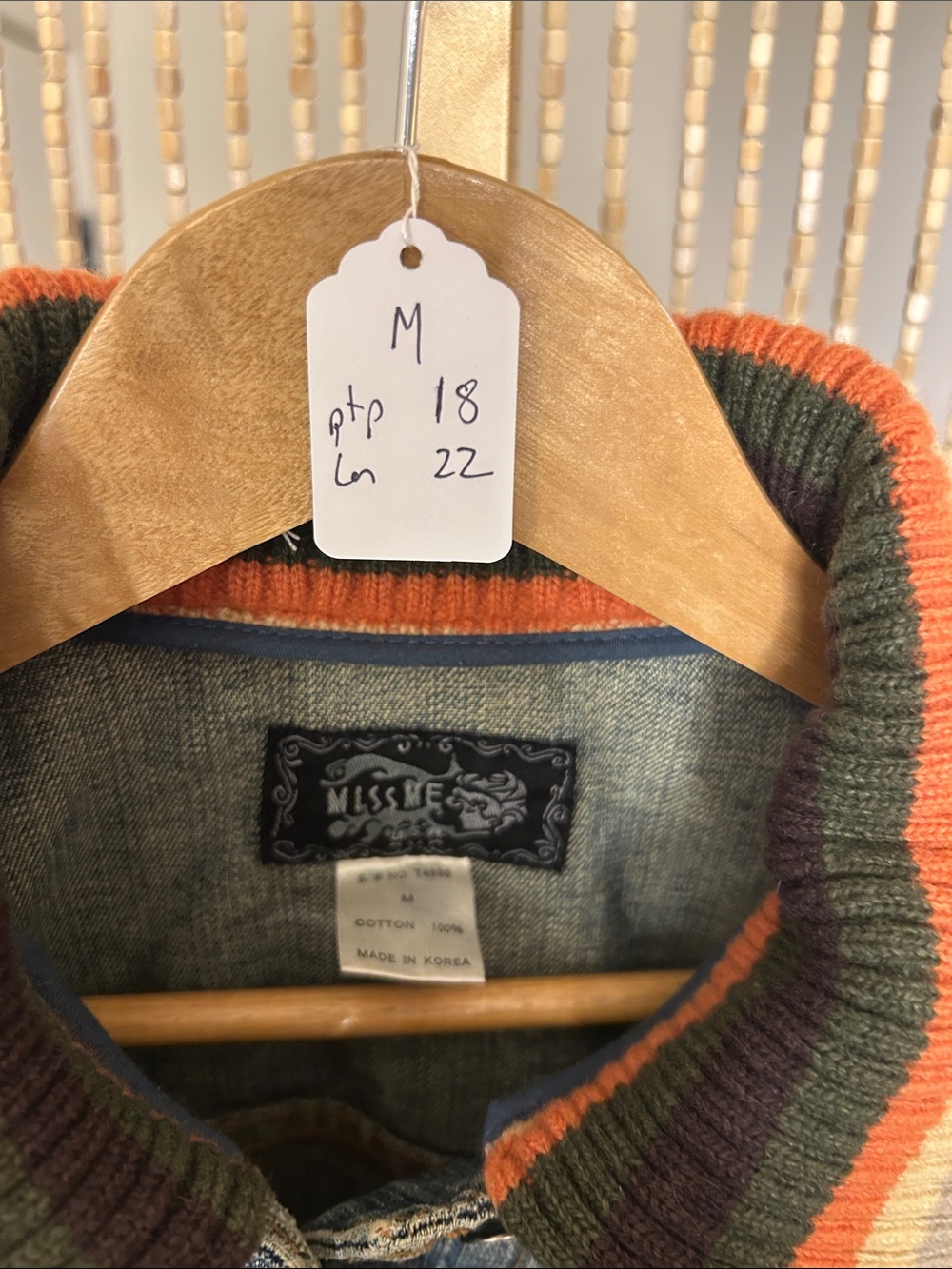 MISS Me Denim Jacket Size M - Picture 2 of 9